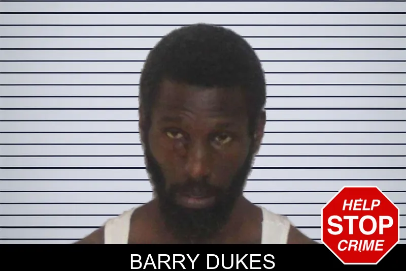 Barry Dukes mugshot