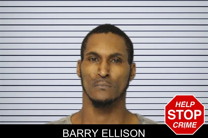 Barry Ellison mugshot