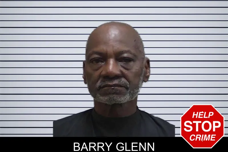 Barry Glenn mugshot