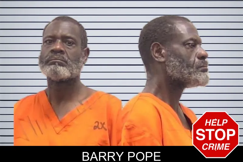 Barry Pope mugshot