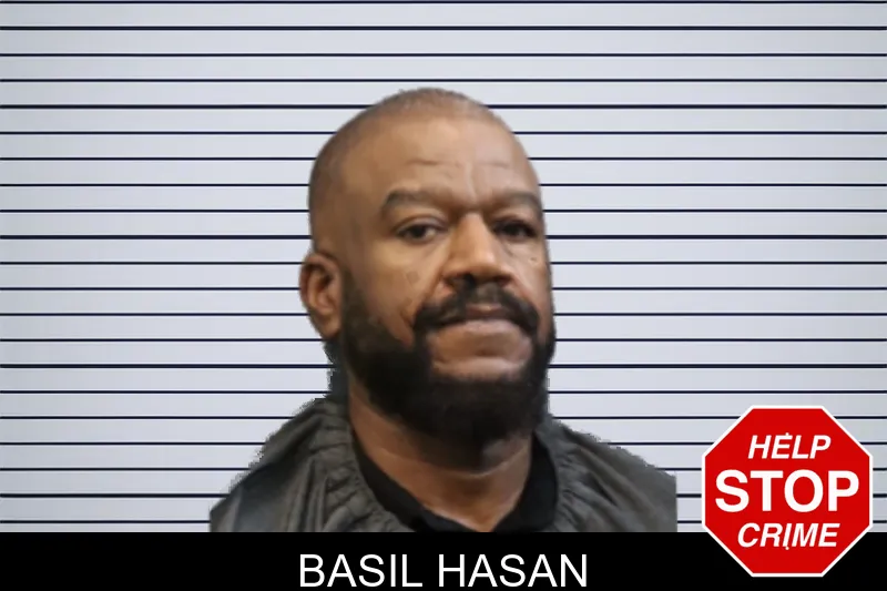 Basil Hasan mugshot