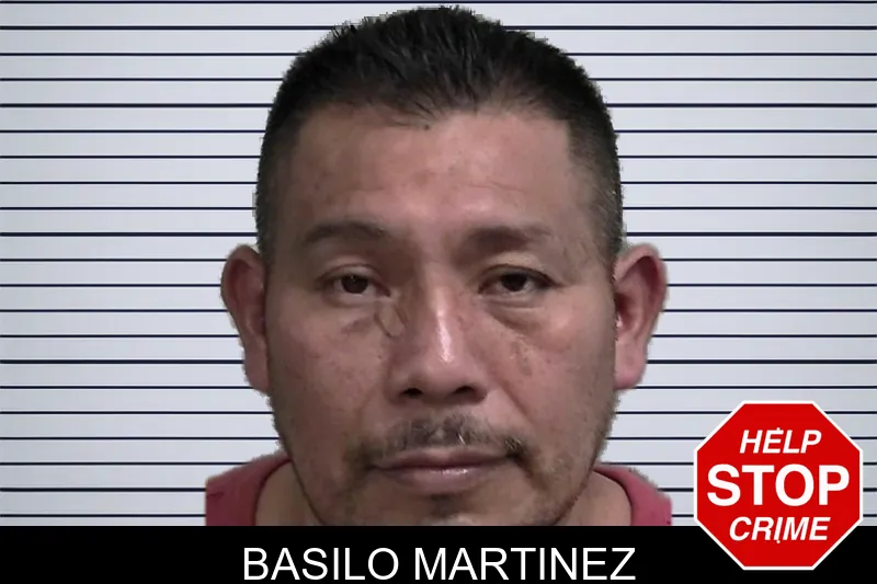 Basilo Martinez mugshot