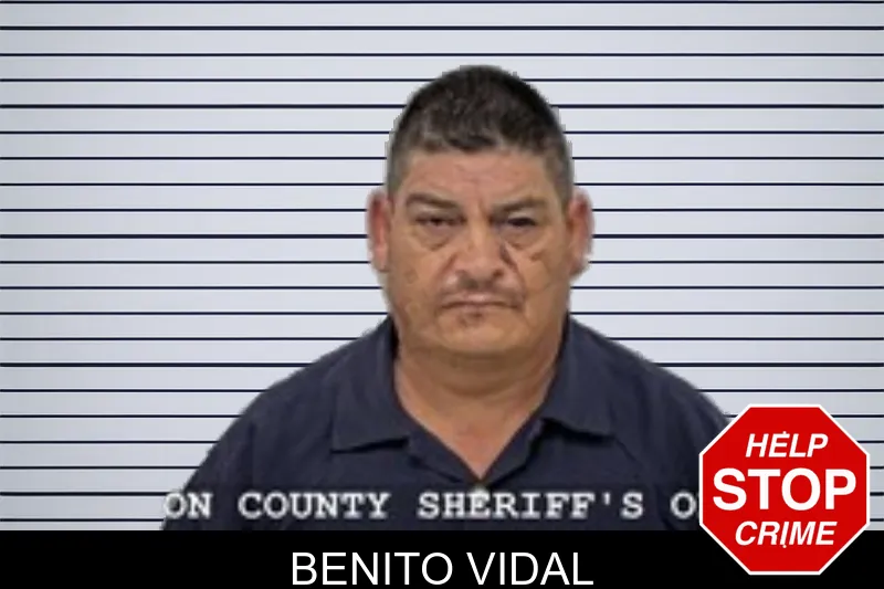 Benito Vidal mugshot