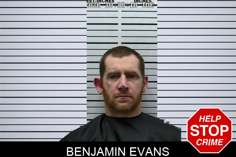 Benjamin Evans mugshot