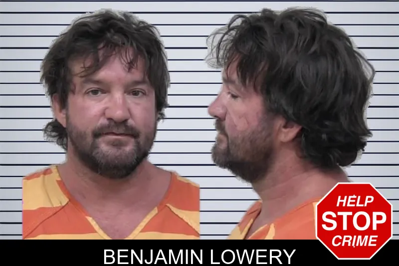 Benjamin Lowery mugshot