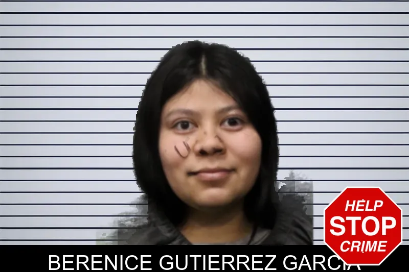 Berenice Gutierrez Garcia mugshot