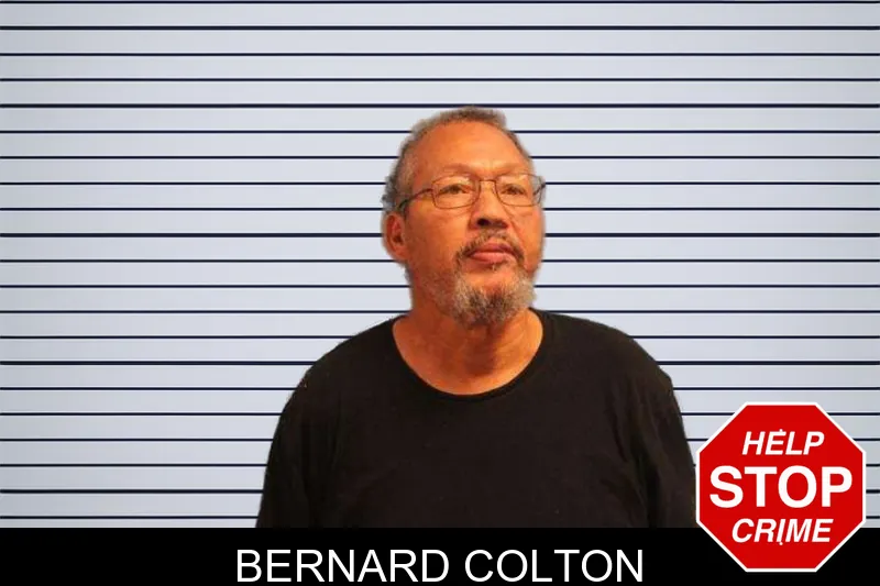 Bernard Colton mugshot