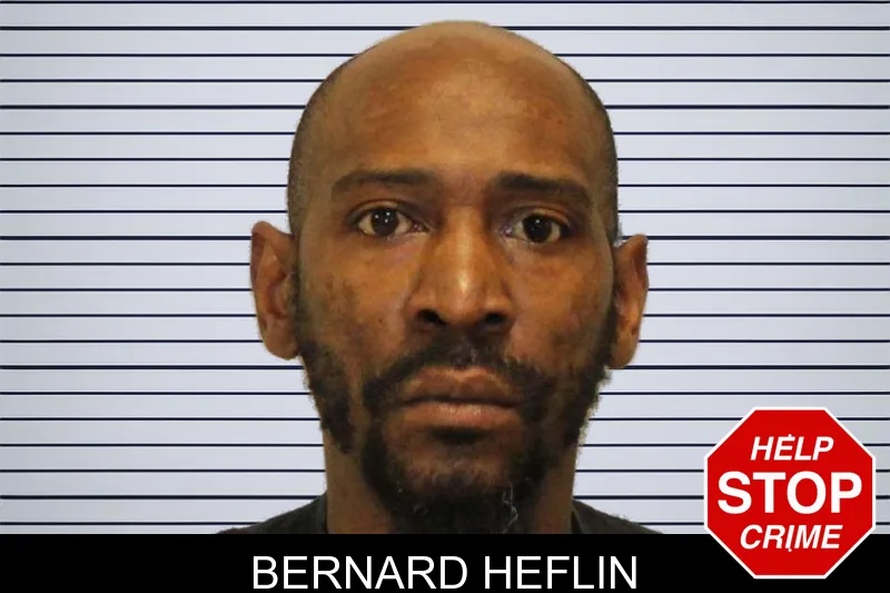 Bernard Heflin mugshot