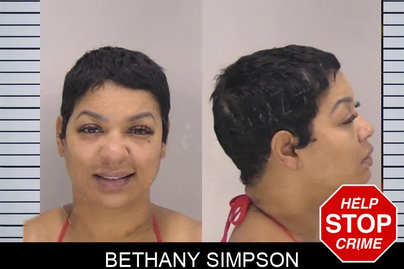 Bethany Simpson mugshot