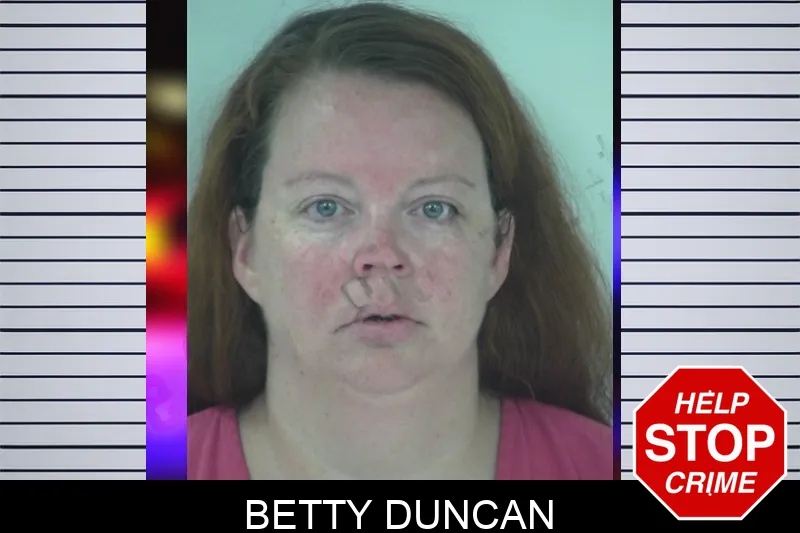 Betty Duncan mugshot