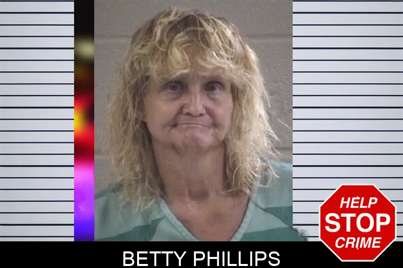 Betty Phillips mugshot