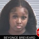 Beyonce Breveard mugshot