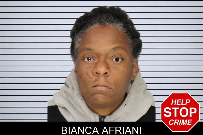 Bianca Afriani mugshot