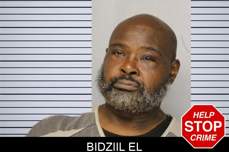 Bidziil El mugshot