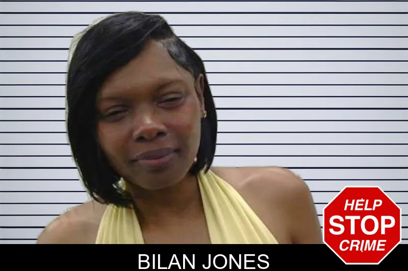 Bilan Jones mugshot