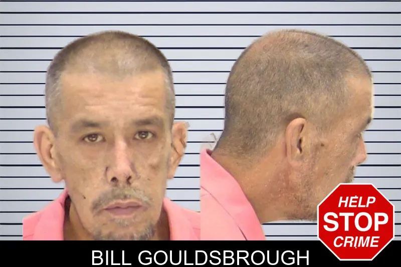 Bill Gouldsbrough mugshot
