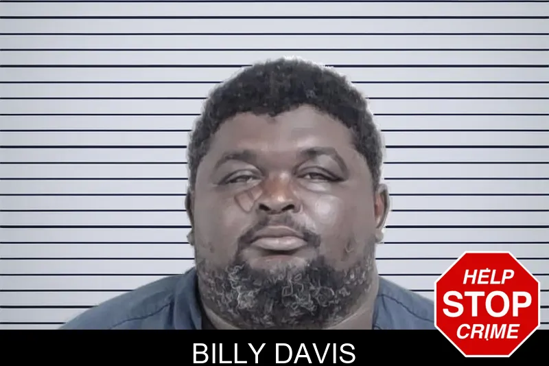 Billy Davis mugshot