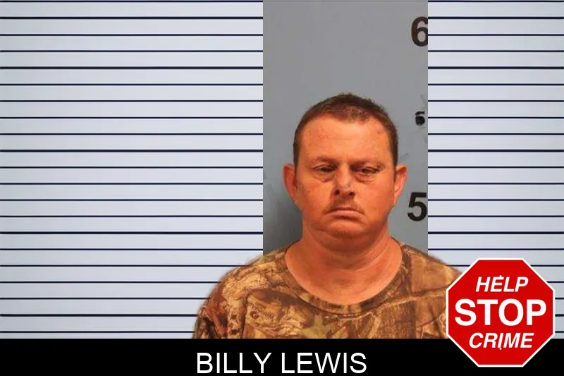Billy Lewis mugshot