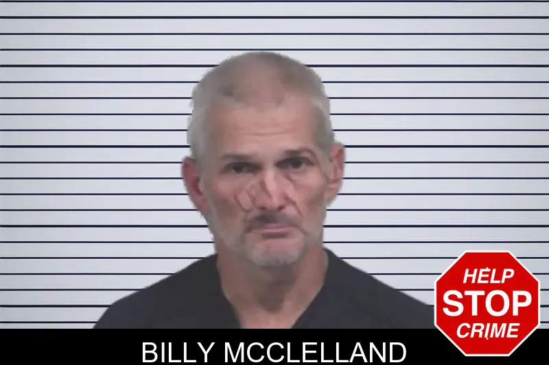 Billy McClelland mugshot