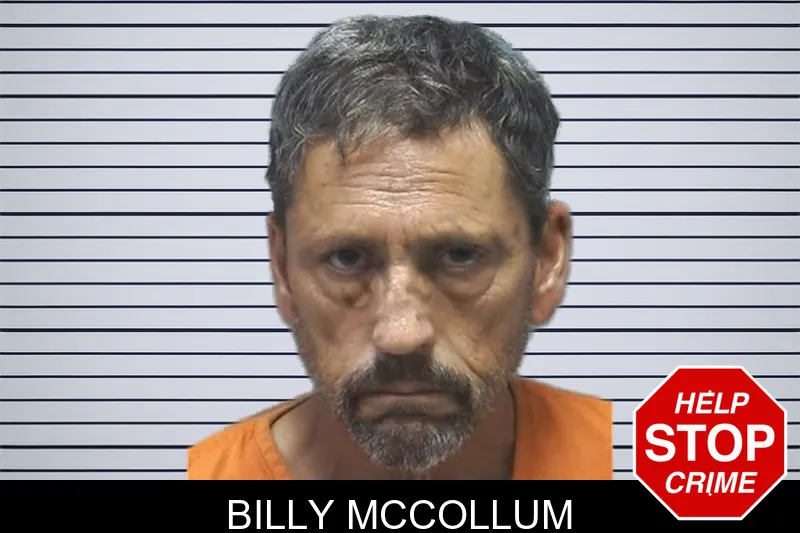 Billy McCollum mugshot
