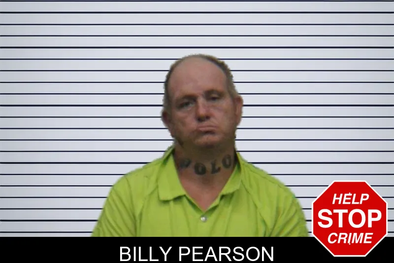 Billy Pearson mugshot