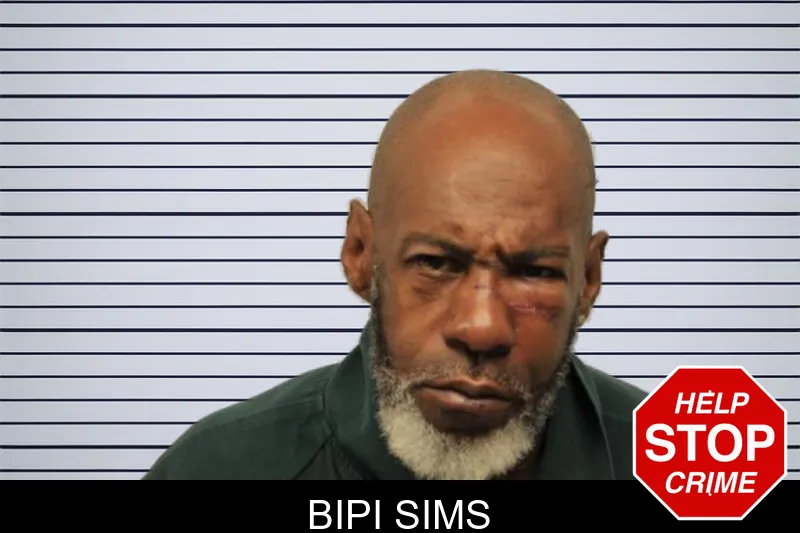 Bipi Sims mugshot