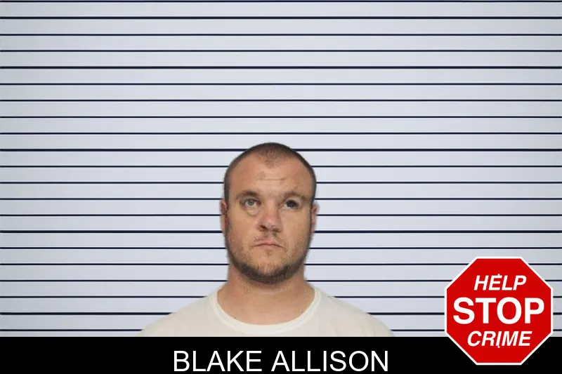 Blake Allison mugshot