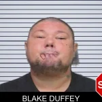 Blake Duffey mugshot