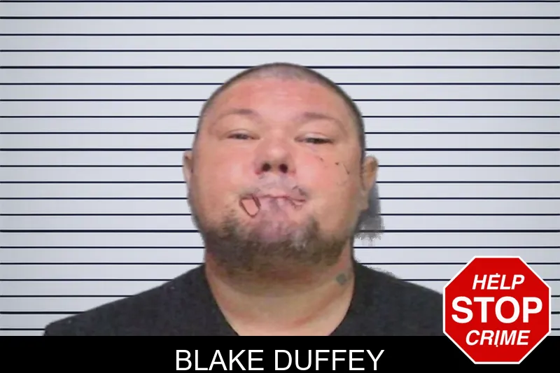 Blake Duffey mugshot