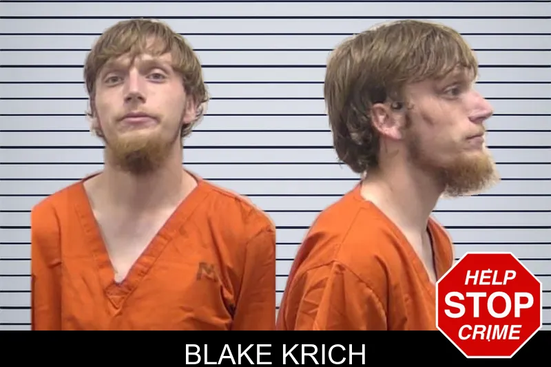 Blake Krich mugshot