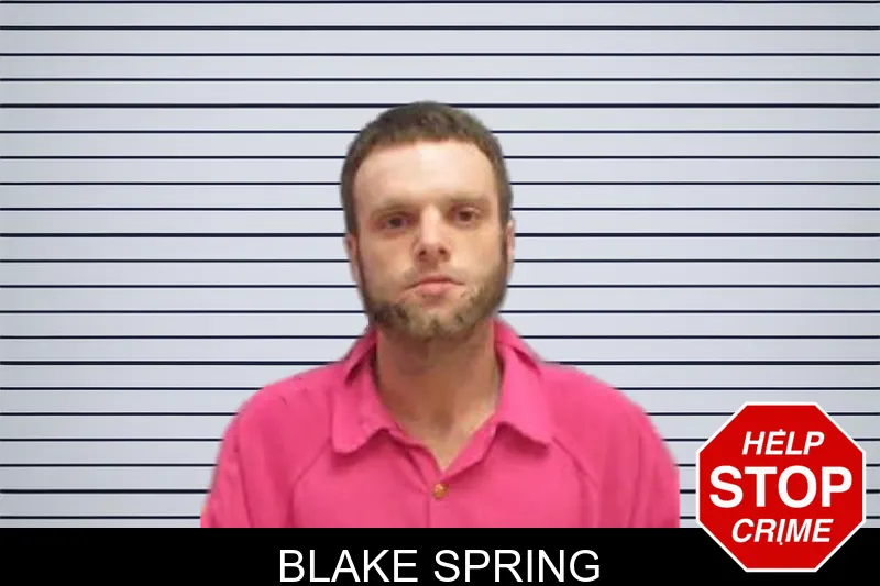 Blake Spring mugshot