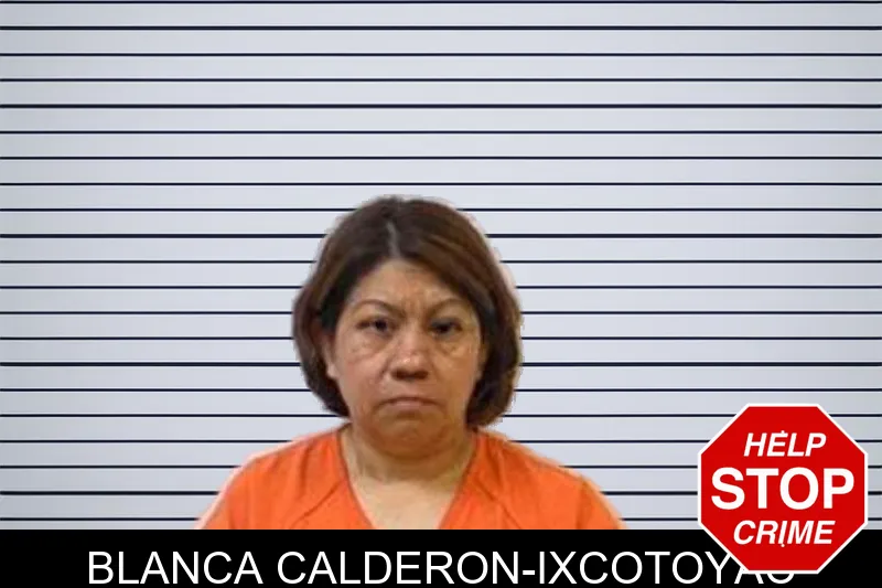 Blanca Calderon-Ixcotoyac mugshot