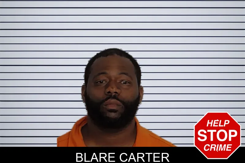 Blare Carter mugshot