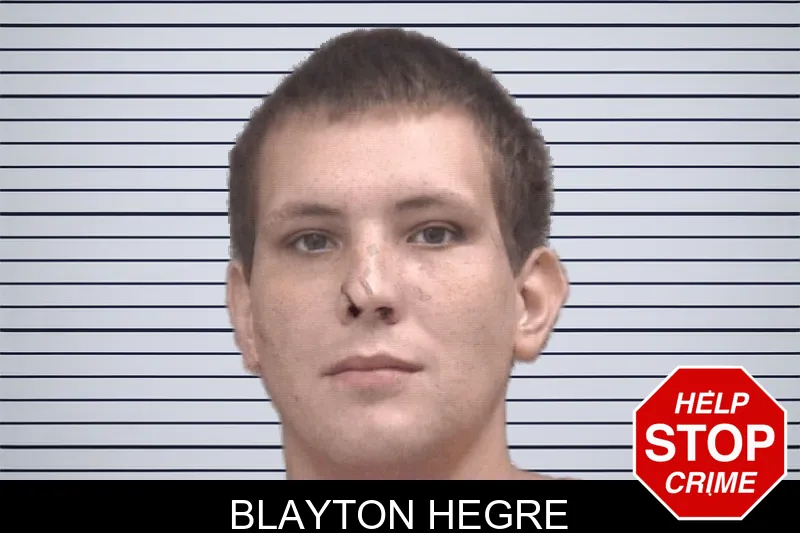 Blayton Hegre mugshot