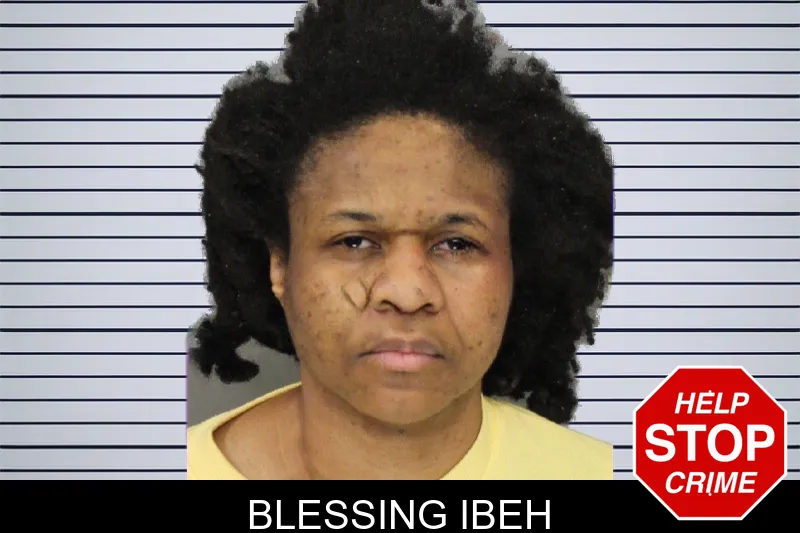 Blessing Ibeh mugshot