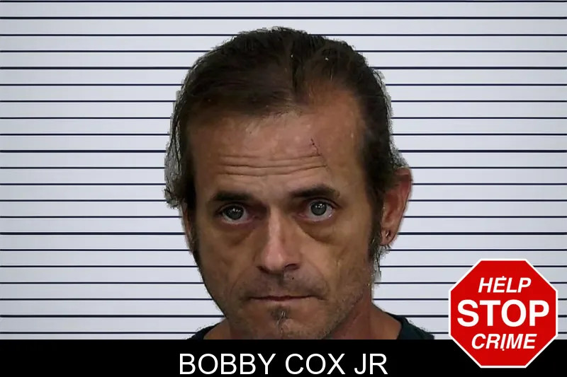 Bobby Cox Jr mugshot