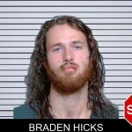 Braden Hicks mugshot