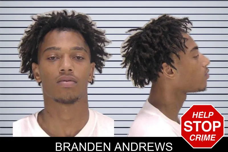 Branden Andrews mugshot
