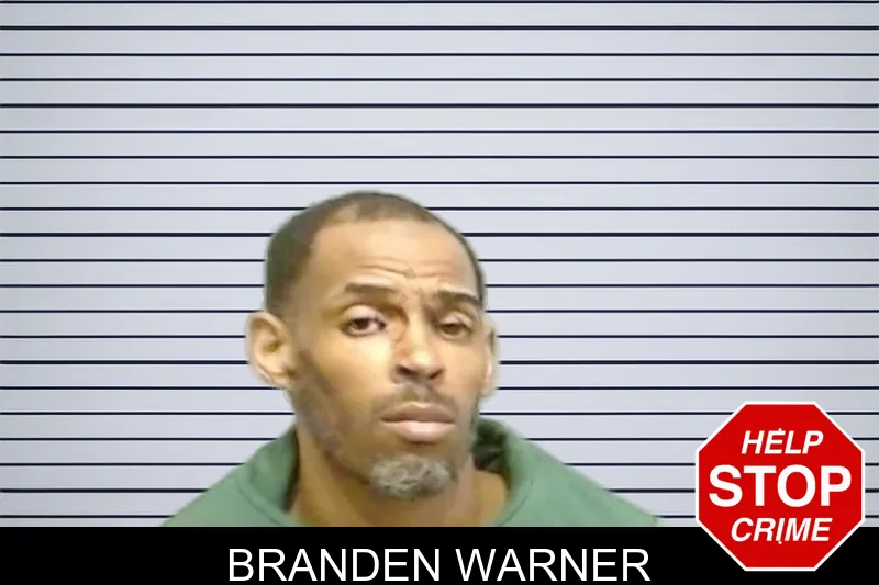 Branden Warner mugshot