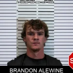 Brandon Alewine mugshot