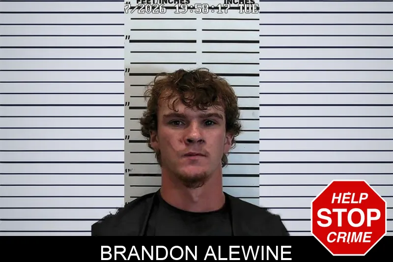 Brandon Alewine mugshot