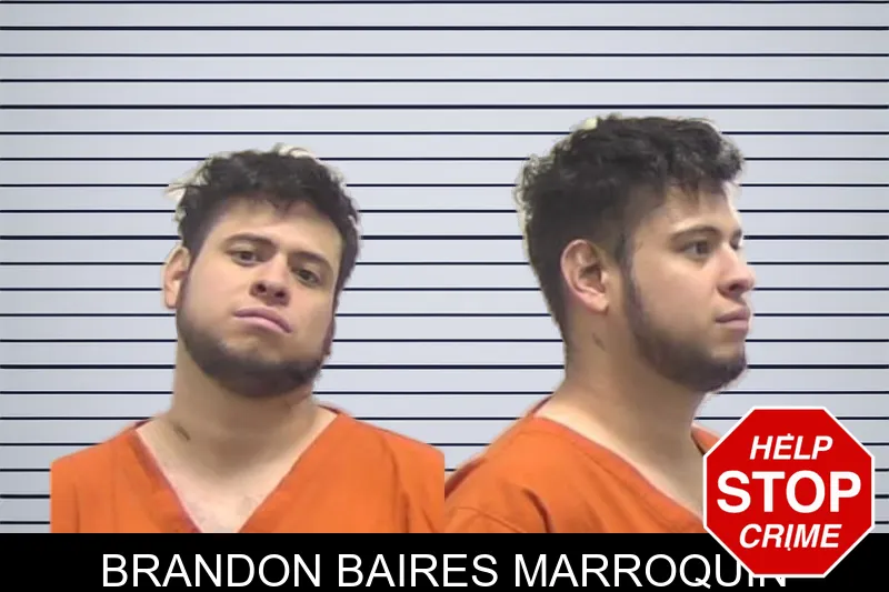 Brandon Baires Marroquin mugshot