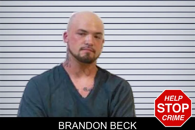 Brandon Beck mugshot