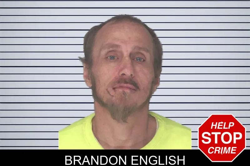 Brandon English mugshot