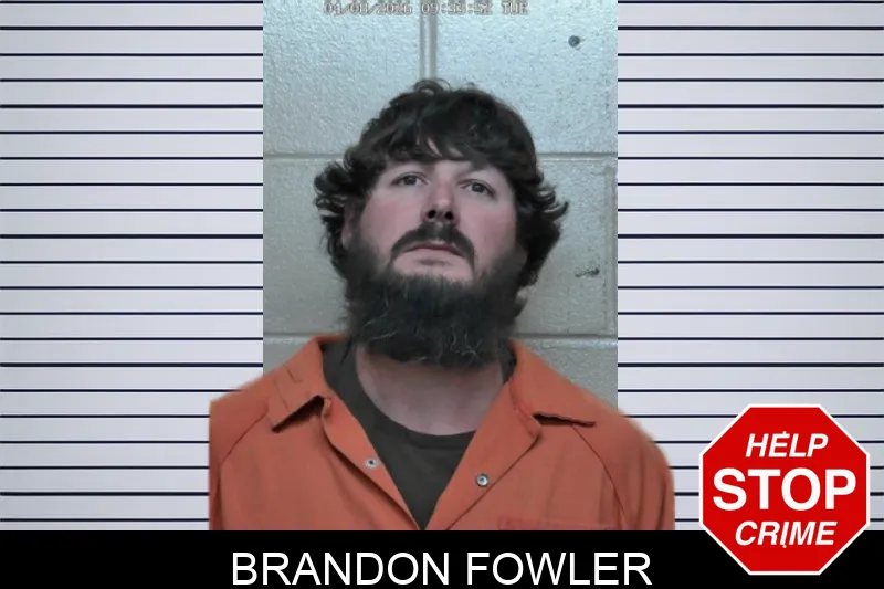 Brandon Fowler mugshot
