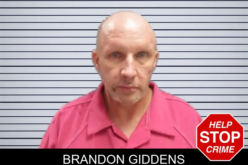 Brandon Giddens mugshot