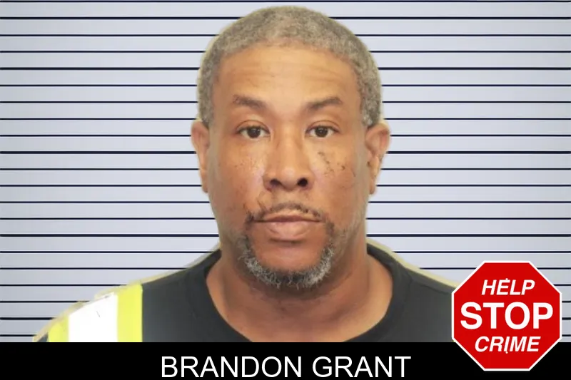 Brandon Grant mugshot