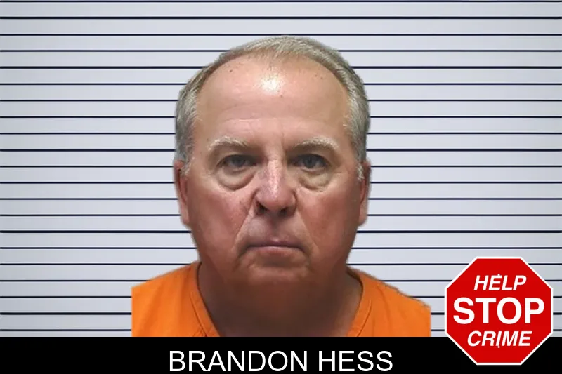 Brandon Hess mugshot