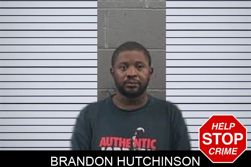 Brandon Hutchinson mugshot