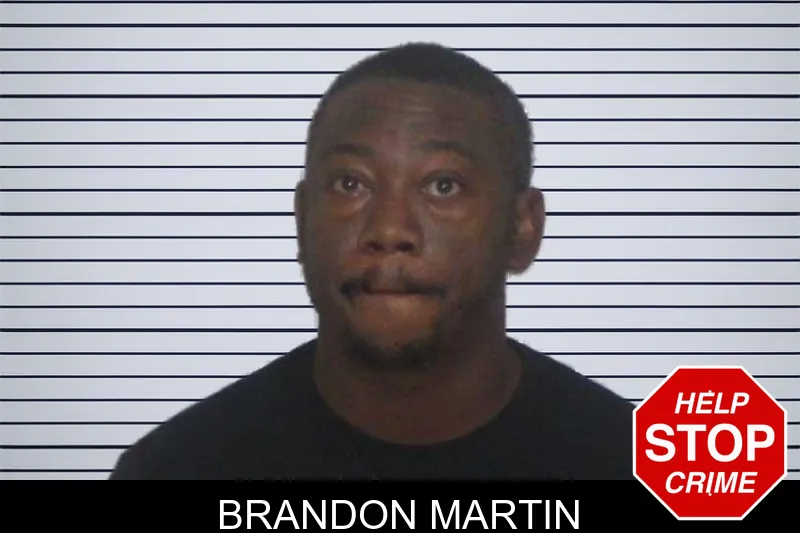 Brandon Martin mugshot